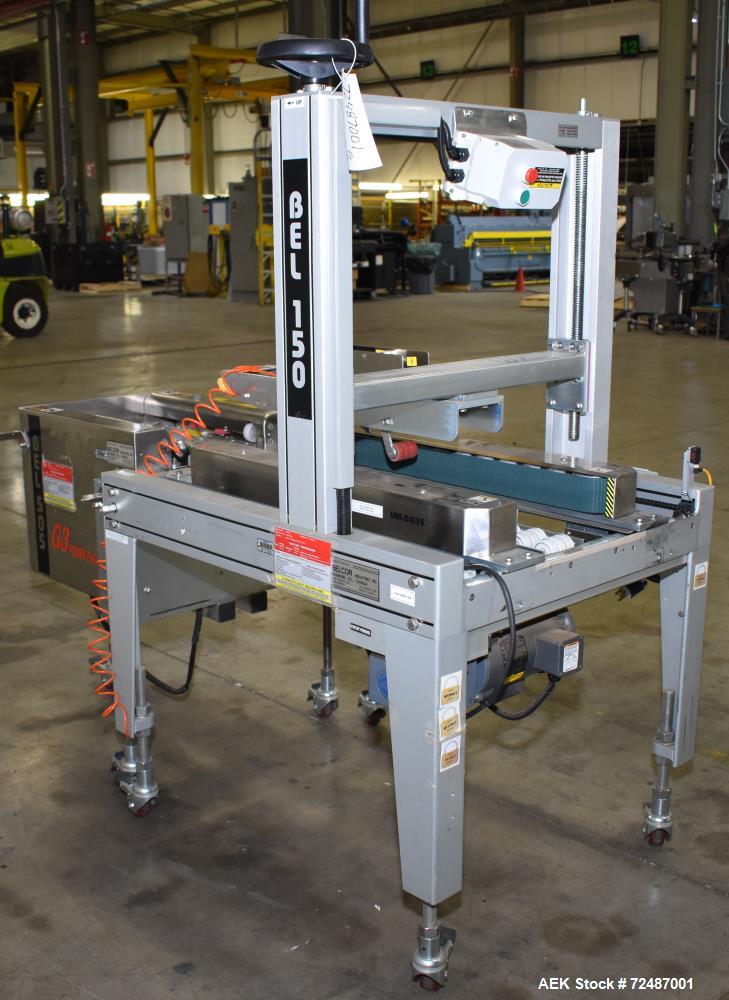 Used Wexxar-Belcor Model 505 Semi-Automatic Case Former / Case Erector with Bel
